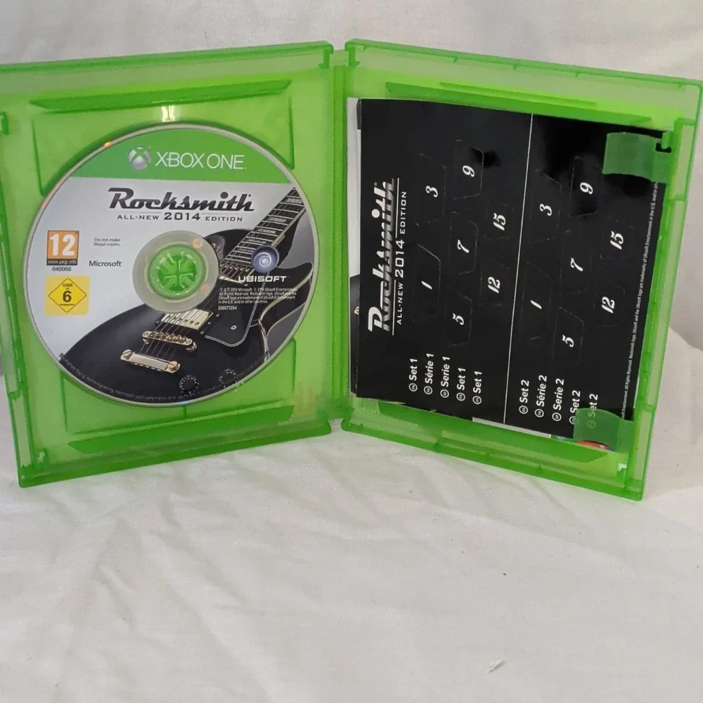 Ubisoft Rocksmith 2014 Edition Xbox One (2014) Music Game PAL PEGI 12